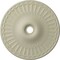 Ekena Millwork Galveston Ceiling Medallion (Canopies up to 4 3/4"), 36 5/8"OD x 3 5/8"ID x 2 3/8"P, Clear Yellow CM36GLCYF - alternate 1